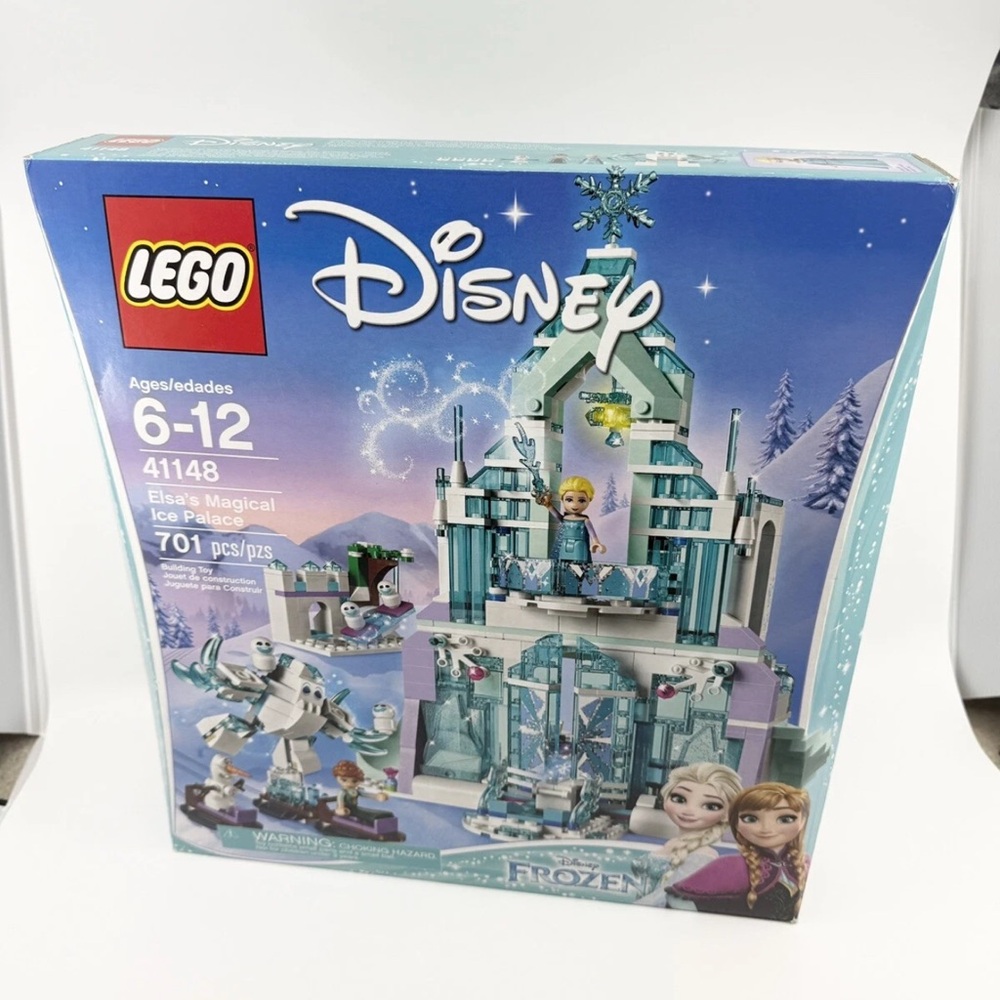 (41148) NEW SEALED RETIRED LEGO Disney: Elsa's Magical Ice Palace FROZEN ANNA